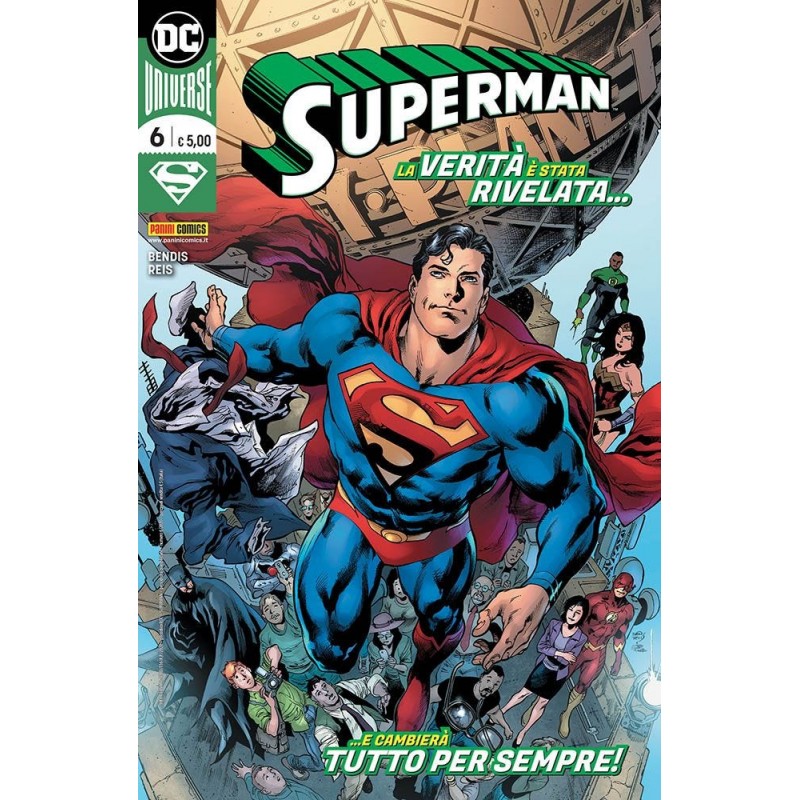 SUPERMAN 6 PANINI DC UNIVERSE